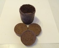70mm 85mm netted coir discs