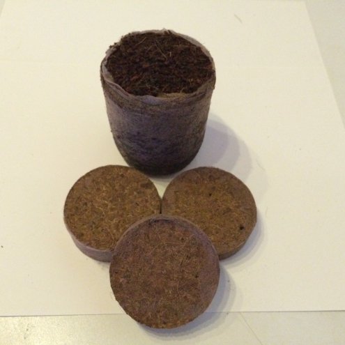 70mm 85mm netted coir discs