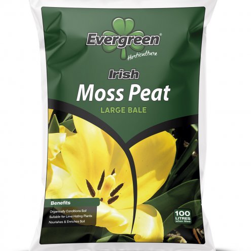 Evergreen Irish Moss Peat 100L