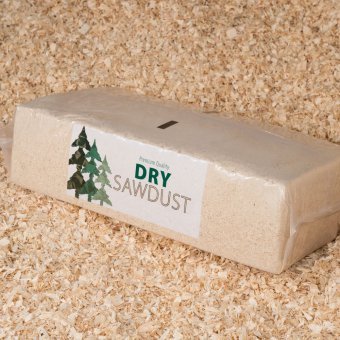 dry sawdust bale animal horse bedding shavings